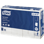 TORK 184987 H2 XPRESS UNIVERSAL SLIMLINE MULTIFOLD HAND TOWEL 1PLY 210 X 240MM WHITE PACK 230 SHEET