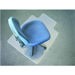 JASTEK CHAIRMAT PVC KEYHOLE LOW PILE CARPET 1140 X 1340MM