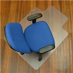 JASTEK CHAIRMAT PVC KEYHOLE HARDFLOOR 1140 X 1350MM