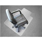 JASTEK CHAIRMAT PVC KEYHOLE MEDIUM PILE CARPET 910 X 1120MM