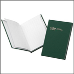 COLLINS CASEBOUND NOTEBOOK AZ INDEX 240 PAGE A5 GREEN
