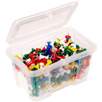 ESSELTE PUSH PINS ASSORTED PACK 200