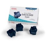 XEROX PHASER 8400 CYAN INK STICKS  3 PACK  3400 PAGES