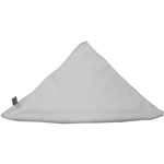 CLEANLINK MICROFIBRE CLEANING CLOTH 400 X 400MM WHITE