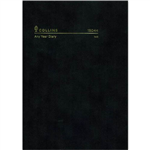 COLLINS ANY YEAR DIARY DAY TO PAGE A4 BLACK