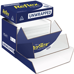 REFLEX A4 ULTRA WHITE COPY PAPER 80GSM WHITE UNWRAPPED BOX 2500 SHEETS