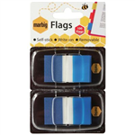 MARBIG POPUP FLAGS TWIN PACK BLUE