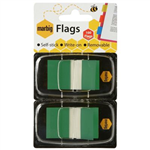 MARBIG POPUP FLAGS TWIN PACK GREEN