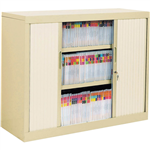 AVERY 20264MAA10123 TAMBOUR CABINET LATERAL FILING PACKAGE 2 SHELVES 1000 X 900 X 500MM MAGNOLIA