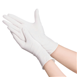 GLOVES LATEX BEIGE PREPOWDERED LARGE PACK 100