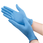 GLOVES NITRILE BLUE POWDER FREE EXTRA LARGE PACK 100