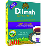 DILMAH EXTRA STRENGTH STRING AND TAG TEA BAGS BOX 100