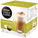 NESCAFE DOLCE GUSTO COFFEE CAPSULES CAPPUCCINO PACK 16