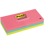 POSTIT 6306AN LINED NOTES 76 X 76MM CAPE TOWN PACK 6