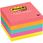 POSTIT 6545PK NOTES 76 X 76MM CAPE TOWN PACK 5