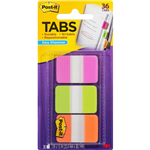 POSTIT 686RYBT DURABLE FILING TABS SOLID 38MM REDBLUEYELLOW PACK 36
