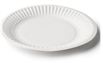 CAPRI PAPER PLATE UNCOATED 230MM PACK 50