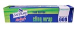 CASTAWAY CLING WRAP 450MM X 600M WITH ZIP SAFE DISPENSER