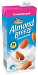 ALMOND BREEZE UNSWEETENED ALMOND MILK 1 LITRE