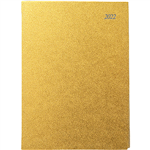 CUMBERLAND 2022 SOHO SPIRAL DIARY PVC DAY TO PAGE 15 MIN A4 GOLD