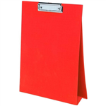 COLOURHIDE MY STANDUP CLIPBOARDWHITEBOARD A4 RED