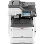 OKI MC853DN MULTIFUNCTION COLOUR LASER PRINTER DUPLEX NETWORKED A3