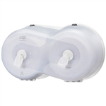 TORK 472028 T9 SMARTONE TWIN MINI TOILET ROLL DISPENSER WHITE