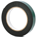 NACHI 2010 DOUBLE SIDED FOAM MOUNTING TAPE 25MM X 5M BLACK