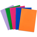 CONTACT BOOK SLEEVES A4 ASSORTED SOLID PACK 5