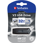 VERBATIM STORENGO V3 USB DRIVE 32GB GREY