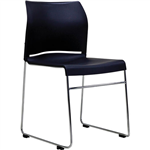 BURO ENVY VISITOR CHAIR SLED BASE BLACK
