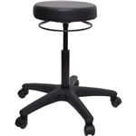 BURO REVO STOOL BLACK VINYL