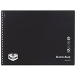 SPIRAX P579 SKETCH BOOK SIDE OPEN 272 X 360MM 32 PAGE BLACK