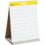 POSTIT 563 SUPER STICKY TABLETOP EASEL PAD PRIMARY RULED 508 X 584MM WHITE