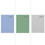 CUMBERLAND 2022 SOHO SPIRAL DIARY PVC DAY TO PAGE A6 ASSORTED