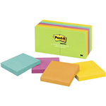 POSTIT 65414AU NOTES 76 X 76MM JAIPUR VALUE PACK 12 WITH 2 BONUS PADS
