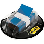 POSTIT 680HVBE FLAGS DESK GRIP DISPENSER BLUE PACK 200