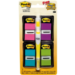 POSTIT 680PPBGVA FLAGS BRIGHT ASSORTED VALUE PACK 200  BONUS FLAG HIGHLIGHTER