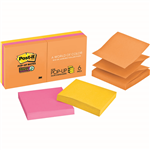 POSTIT R3306SSUC SUPER STICKY POP UP NOTES 76 X 76MM RIO DE JANEIRO PACK 6