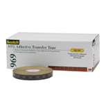 SCOTCH 969 ATG ADHESIVE TRANSFER TAPE 127MM X 164M
