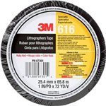 SCOTCH 616 LITHOGRAPHIC TAPE 254MM X 658M RUBY RED