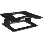 3M LX500 ADJUSTABLE NOTEBOOK RISER BLACK