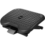 INITIATIVE ANGLE AND HEIGHT ADJUSTABLE FOOTREST BLACK