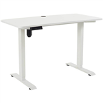 INITIATIVE ELECTRIC SITSTAND DESK 1200 X 600MM WHITE
