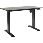 INITIATIVE ELECTRIC SITSTAND DESK 1200 X 600MM BLACK