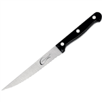 CONNOISSEUR SERRATED EDGE UTILITY KNIFE 120MM BLACK