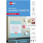 AVERY 79023 C9415 INSPIRED FRIDGE MAGNET A4 PACK 30