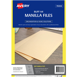 AVERY 82703 MANILLA FOLDER A4 BUFF PACK 20