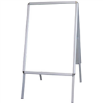 MANHATTAN SNAP FRAME AFRAME DOUBLE SIDED A1 SILVERCLEAR