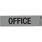 APLI SELF ADHESIVE SIGN OFFICE 50 X 202MM GREYBLACK
